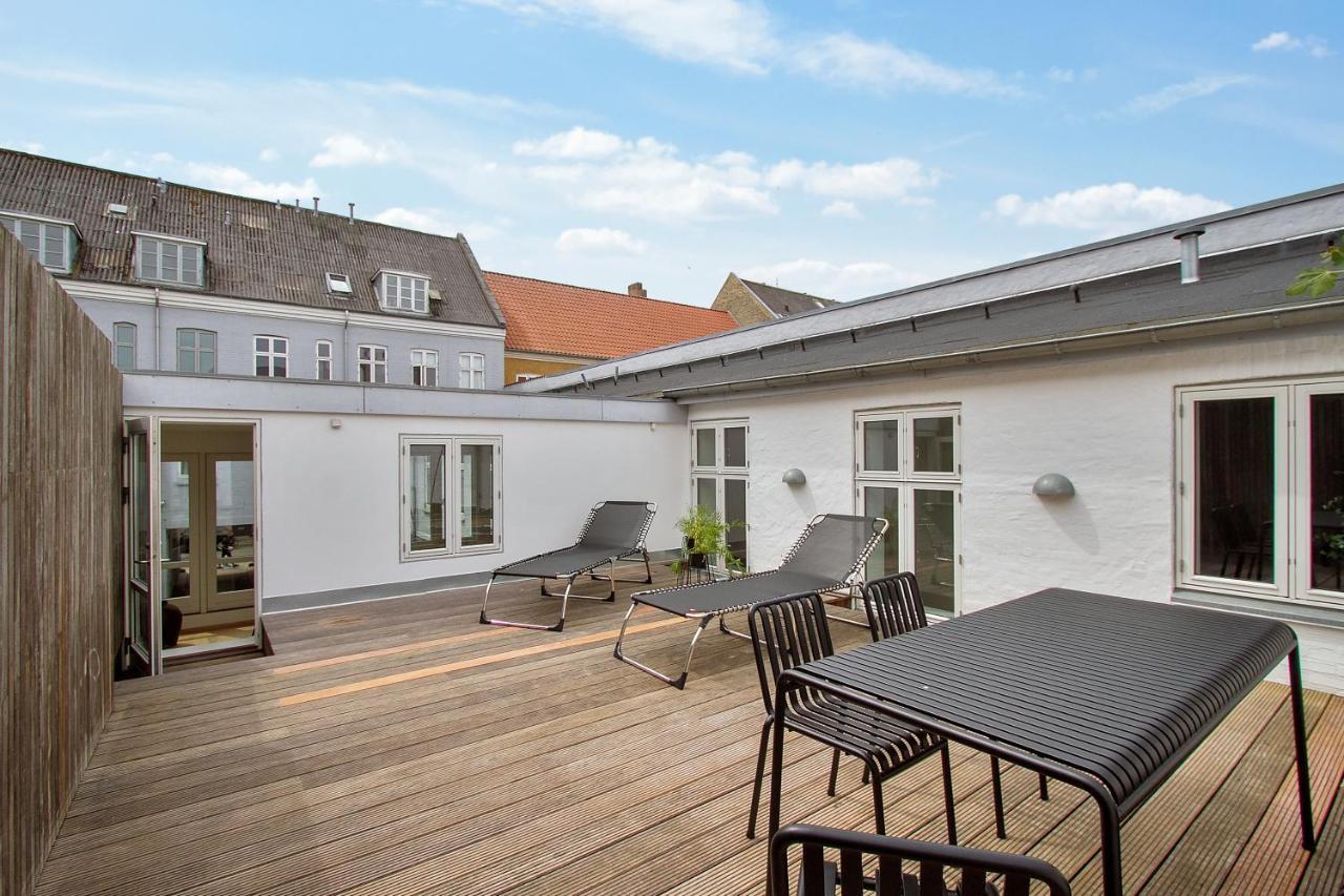 אולבורג Central 3-Bedroom Apartment With A Big Terrace And Fitness Room מראה חיצוני תמונה